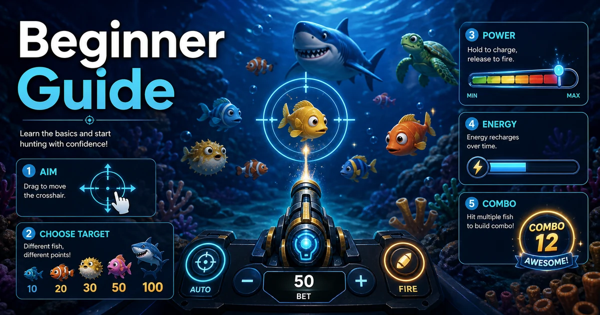 Fish Shooting Game Beginner Guide cover