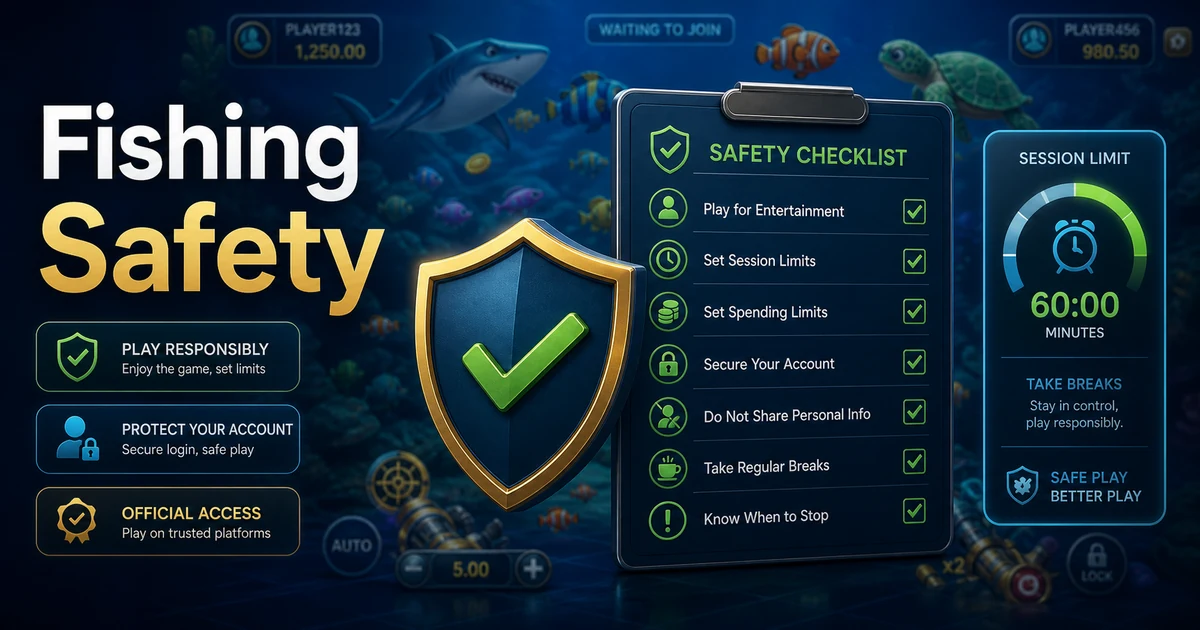 Fishing Games Safety Checklist cover