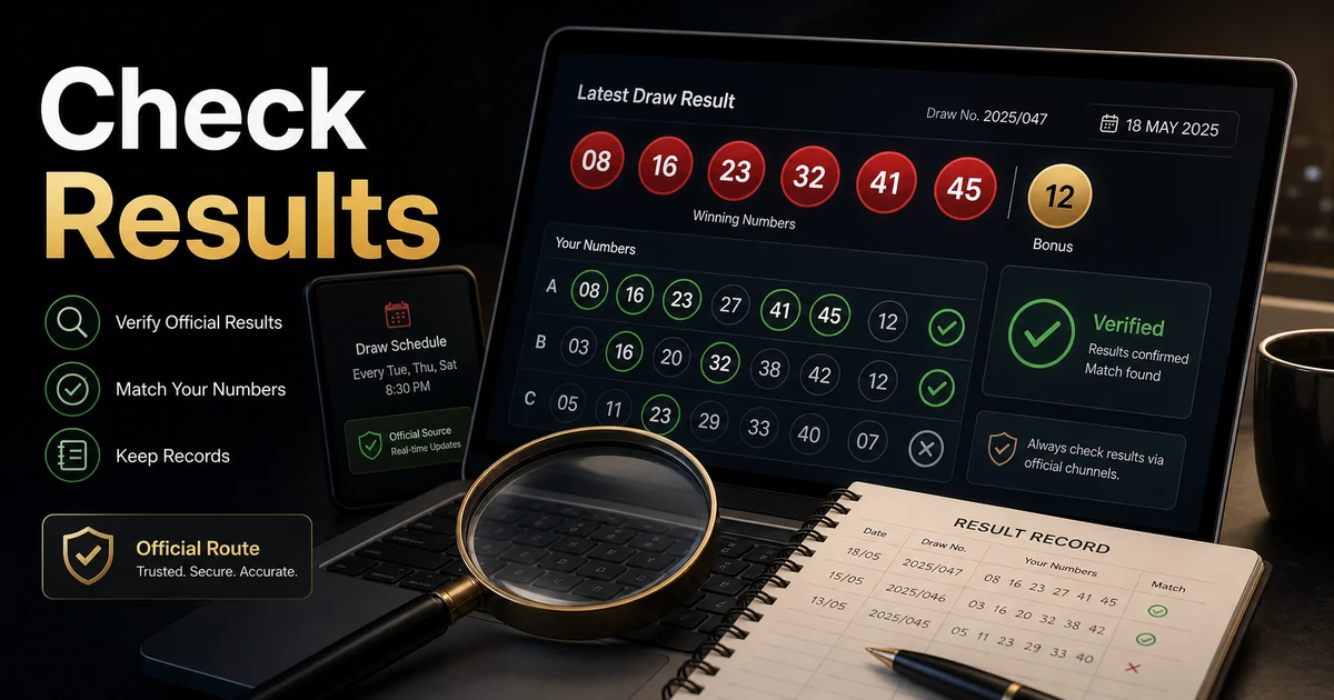 Lottery Result Checking Guide cover