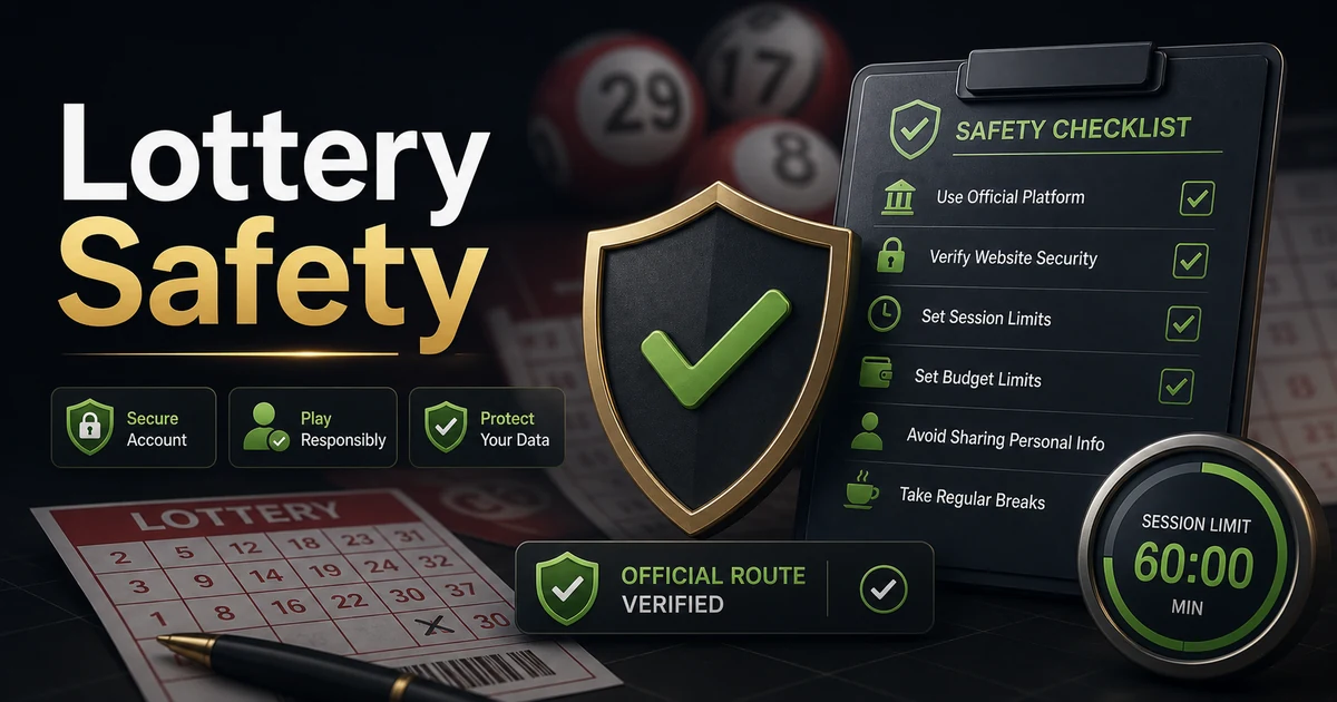 Lottery Safety Checklist cover