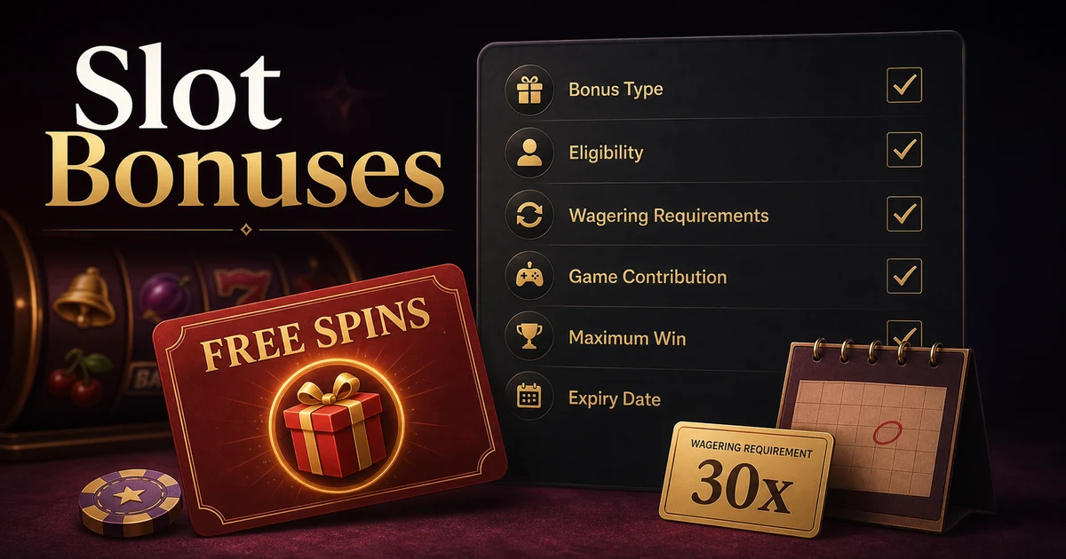 How Slot Bonuses Work cover